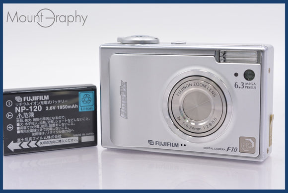 ★極上美品★ 富士フィルム FUJIFILM FinePix F10 3x バッテリー付属 ★完動★同梱可 #am479