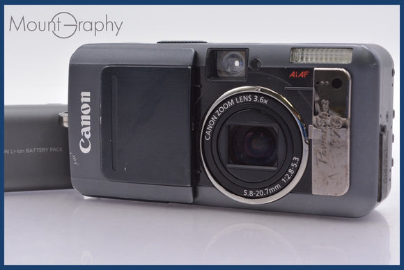 ★極上美品★ キヤノン Canon PowerShot S70 3.6x バッテリー付属 ★完動★同梱可 #am560