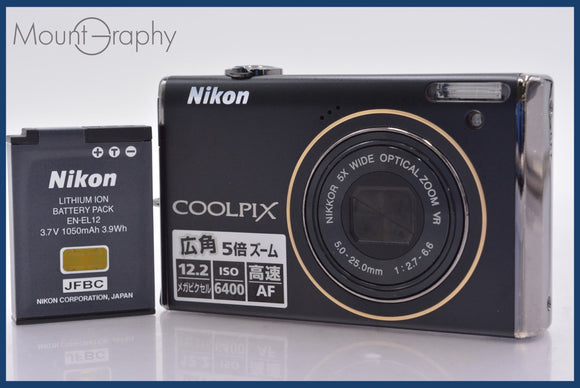 ★極上美品★ ニコン Nikon COOLPIX S640 5x バッテリー付属 ★完動★同梱可 #am628