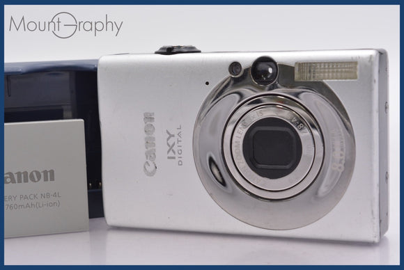 ★良品★ キヤノン Canon IXY DIGITAL 20 IS 3x バッテリー、充電器付属 同梱可 #am522