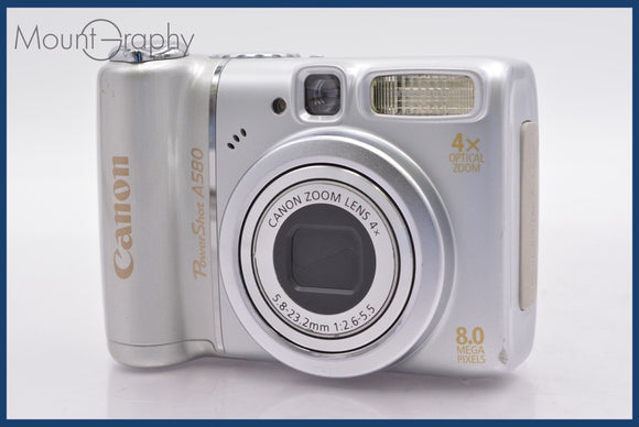 ★極上美品★ キヤノン Canon PowerShot A580 4x 単三電池仕様 ★完動★同梱可 #am507