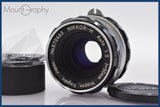 ★良品★ ニコン Nikon NIKKOR-H Auto 50mm F2 非Ai 前後キャップ&amp;レンズフィルター付 同梱可 #am439