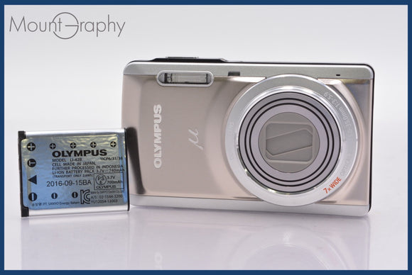 ★良品★ オリンパス OLYMPUS μ-7040 7x バッテリー付属 同梱可 #am463