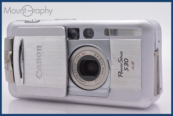 ★ジャンク特価★ キヤノン Canon PowerShot S30 3x 同梱可 #am504
