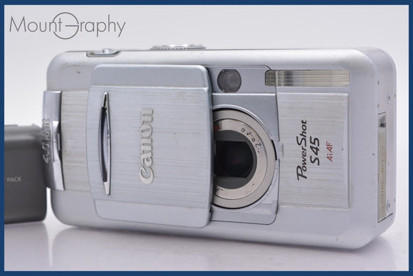 ★実用美品★ キヤノン Canon PowerShot S45 3x バッテリー付属 ★完動★同梱可 #am520