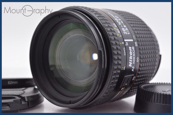 ★良品★ ニコン Nikon AF NIKKOR 28-105mm F3.5-4.5 D 前後キャップ&レンズフィルター付 ★完動★同梱可 #am1438