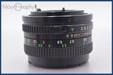 ★良品★ キヤノン Canon NEW FD 50mm F1.8 前後キャップ&amp;レンズフィルター付 ★完動★同梱可 #am1405
