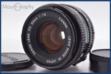 ★極上美品★ キヤノン Canon NEW FD 50mm F1.8 前後キャップ&amp;レンズフィルター付 ★完動★同梱可 #am1458