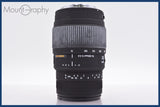 ★極上美品★ シグマ SIGMA DG 70-300mm F4-5.6 前後キャップ&amp;レンズフィルター付 キヤノンEF用(AF) ★完動★同梱可 #am1426