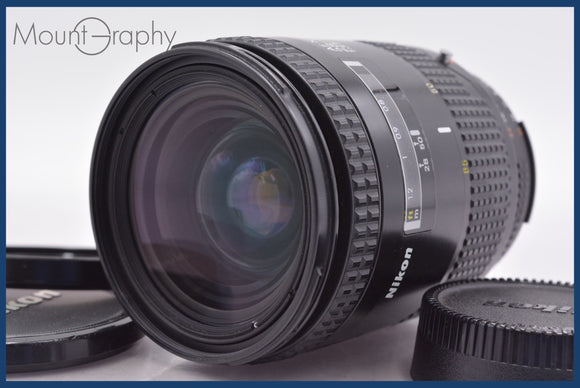 ★極上美品★ ニコン Nikon AF NIKKOR 28-85mm F3.5-4.5 前後キャップ&レンズフィルター付 ★完動★同梱可 #am1395