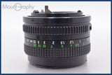 ★良品★ キヤノン Canon NEW FD 50mm F1.8 前後キャップ&amp;レンズフィルター付 ★完動★同梱可 #am1405