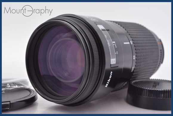 ★良品★ ニコン Nikon AF NIKKOR 70-210mm F4 前後キャップ&レンズフィルター付 ★完動★同梱可 #am1391