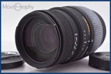 ★極上美品★ シグマ SIGMA DG 70-300mm F4-5.6 前後キャップ&amp;レンズフィルター付 キヤノンEF用(AF) ★完動★同梱可 #am1426