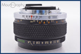★良品★ オリンパス OLYMPUS OM-SYSTEM G.ZUIKO AUTO-S 50mm F1.4 前後キャップ&amp;レンズフィルター付 ★完動★同梱可 #am1403