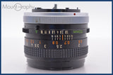 ★良品★ キヤノン Canon FD 50mm F1.8 S.C. 前後キャップ&amp;レンズフィルター付 ★完動★同梱可 #am1471