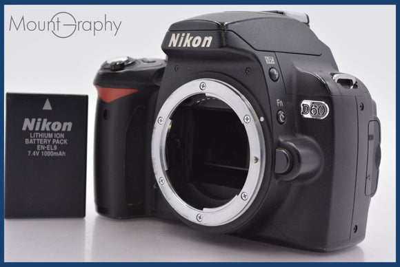 ★ジャンク特価★ ニコン Nikon D60 バッテリー付属 同梱可 #am1378