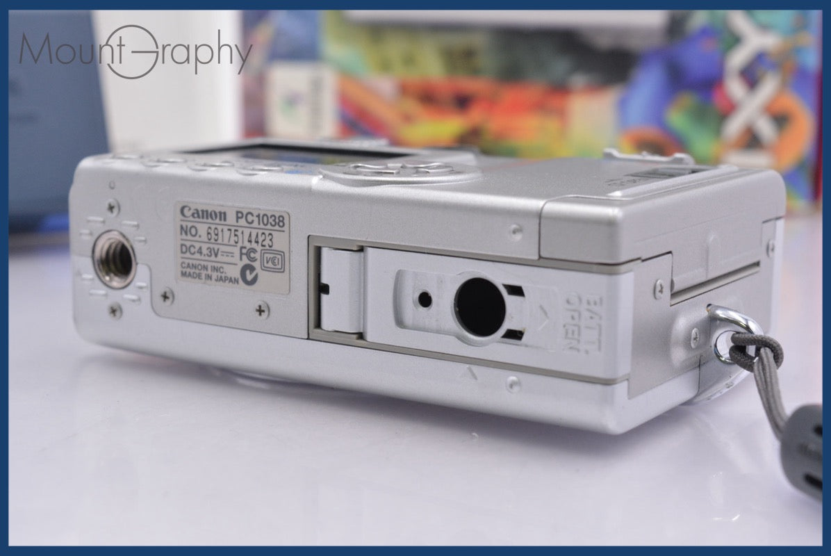 ☆特別特価☆ キヤノン Canon IXY DIGITAL 400 3x 元箱、バッテリー