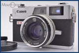 【動作保証】 キヤノン Canon Canonet QL17 G-III 前キャップ&amp;レンズフィルター付 同梱無料 #am3221