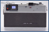 【動作保証】 キヤノン Canon Canonet QL17 G-III 前キャップ&amp;レンズフィルター付 同梱無料 #am3221