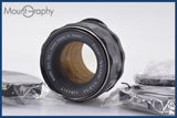 【動作保証】 ペンタックス PENTAX Super-TAKUMAR 55mm F1.8 後期型 前後キャップ&amp;レンズフィルター付 同梱無料 #mj8704