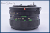 【動作保証】 キヤノン Canon NEW FD 28mm F2.8 同梱無料 #R450