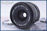 【動作保証】 キヤノン Canon NEW FD 28mm F2.8 同梱無料 #R450