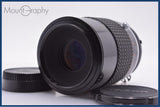 【動作保証】 ニコン Nikon Micro-NIKKOR 105mm F4 Ai-S 前後キャップ付 同梱無料 #am9087
