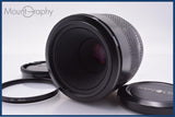 【動作保証】 ミノルタ MINOLTA AF MACRO 50mm F2.8 前後キャップ&amp;レンズフィルター付 同梱無料 #am9107