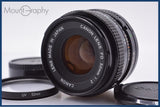 【動作保証】 キヤノン Canon NEW FD 50mm F2 前後キャップ&amp;レンズフィルター付 同梱無料 #am9074