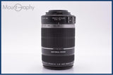 【動作保証】 キヤノン Canon EF-S 55-250mm F4-5.6 IS 前後キャップ&amp;レンズフィルター付 同梱無料 #am9145