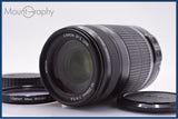 【動作保証】 キヤノン Canon EF-S 55-250mm F4-5.6 IS 前後キャップ&amp;レンズフィルター付 同梱無料 #am9145