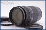 【動作保証】 キヤノン Canon EF 75-300mm F4-5.6 III 前後キャップ&amp;レンズフィルター付 同梱無料 #am9141