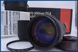 【動作保証】 シグマ SIGMA APO DG 70-200mm F2.8 EX 元箱、ケース、前後キャップ、レンズフィルター他 ソニー/ミノルタA用(AF) #my868