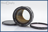 キヤノン CANON 50mm F0.95 前キャップ&amp;レンズフィルター付 同梱無料 #7804