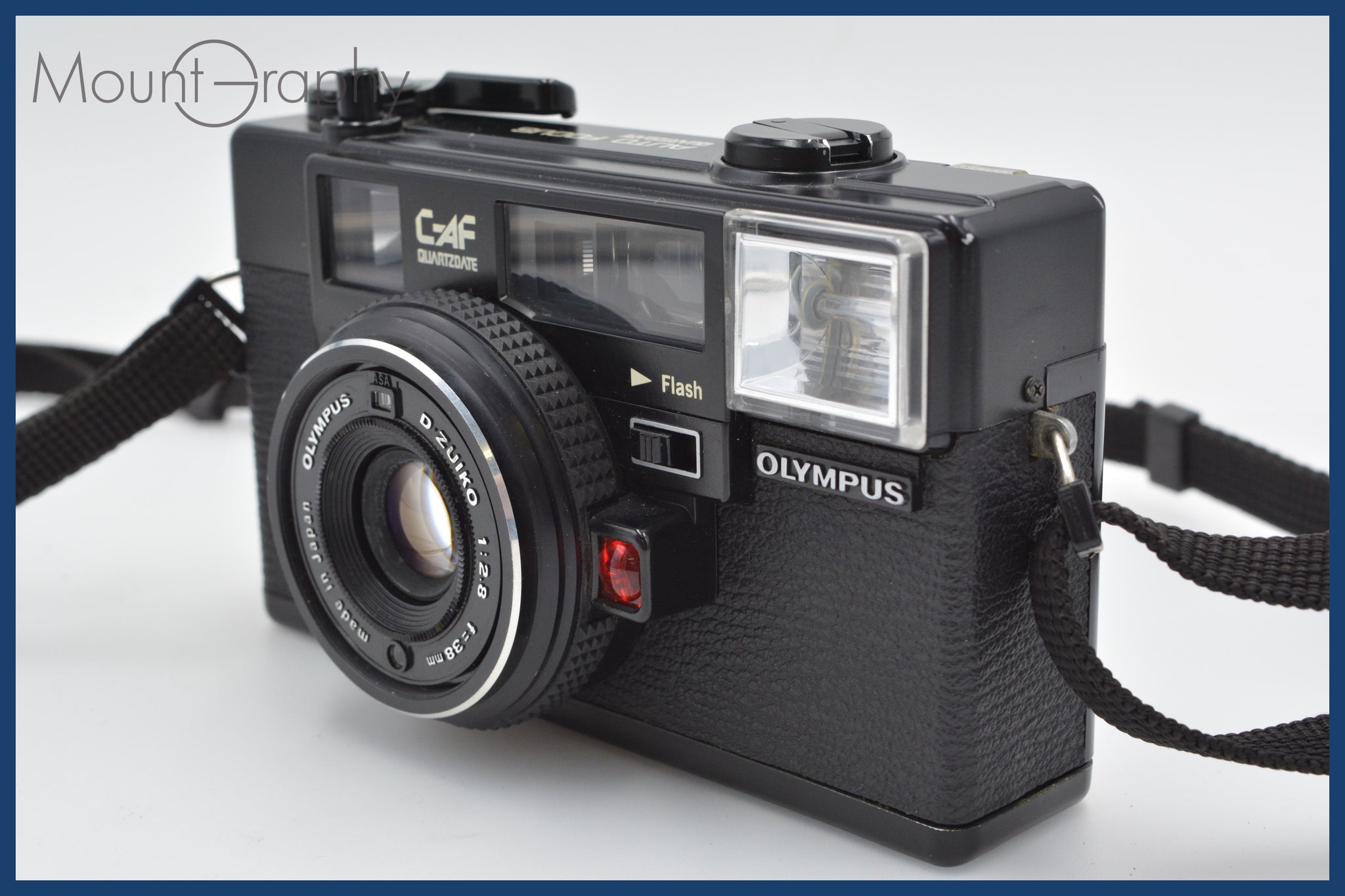 初心者さんにおすすめ】新入荷 コンパクトフィルムカメラ オリンパス OLYMPUS C-AF AUTO FOCUS 単三電池で動きます！ –  MountGraphy