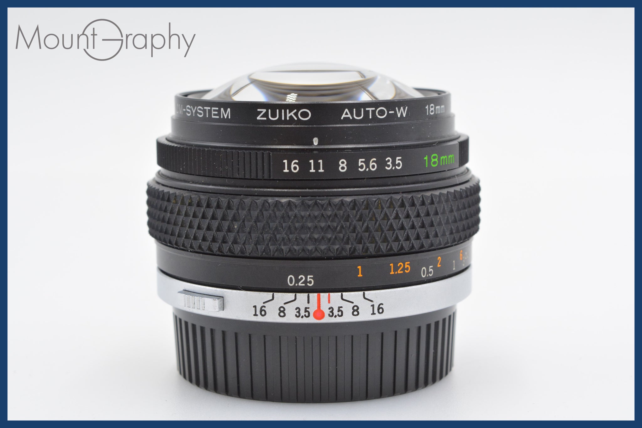 希少美品】オリンパス OLYMPUS OM-SYSTEM ZUIKO AUTO-W 18mm F3.5 49→72mm ステップアップリン –  MountGraphy