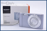 【動作保証】 ソニー SONY Cyber-shot DSC-W810 6X 元箱付属 同梱無料 #ak177