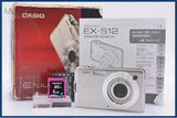 【動作保証】 カシオ CASIO EXILIM EX-S12 3X 元箱、バッテリー、メモリーカード、取扱説明書付属 同梱無料 #ak242