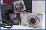 カシオ CASIO EXILIM EX-H10 10X 元箱、バッテリー、充電器、メモリーカード付属 同梱無料 #ak257