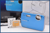 【動作保証】 オリンパス OLYMPUS μ-550 WP 3X 元箱、バッテリー、メモリーカード、取扱説明書付属 同梱無料 #ak258