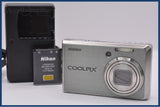 【動作保証】 ニコン Nikon COOLPIX S600 4x バッテリー、充電器付属 同梱無料 #ak423