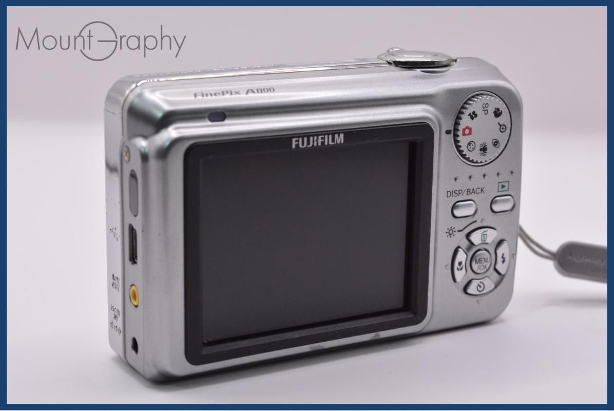 動作保証】 富士フイルム FUJIFILM FinePix A800 3x 単三電池仕様 同梱
