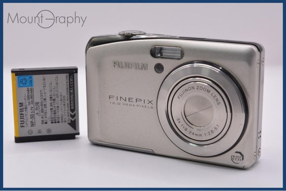 【極美品】富士フイルム　FinePix F50fd 動作保証】 富士フイルム FUJIFILM FinePix F50fd 3x バッテリー付属