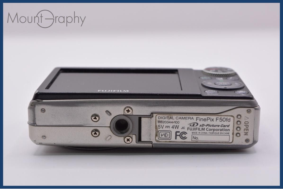 動作保証】 富士フイルム FUJIFILM FinePix F50fd 3x バッテリー付属