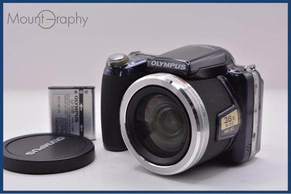 動作保証】 オリンパス Olympus SP-810UZ 36x バッテリー、前キャップ