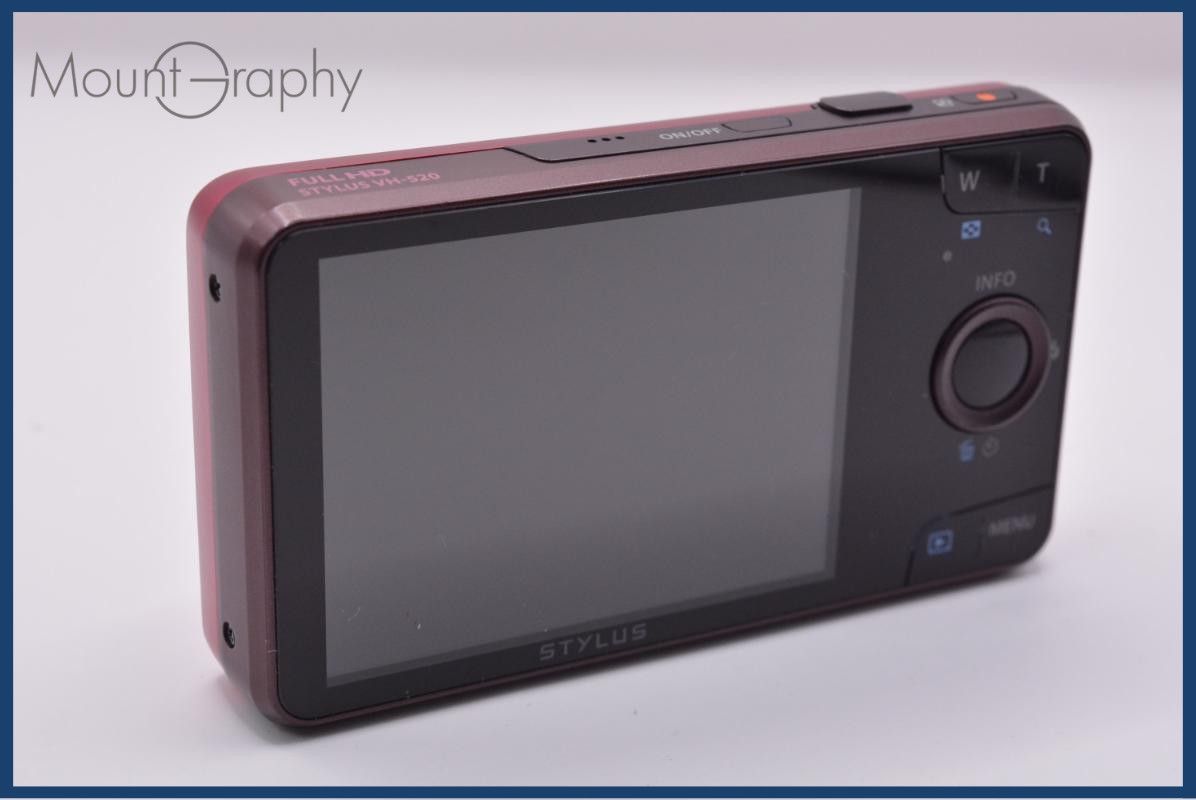 動作保証】 オリンパス OLYMPUS STYLUS VH-520 10x バッテリー付属 同
