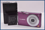 【動作保証】 パナソニック Panasonic LUMIX DMC-FH5 4x バッテリー、充電器付属 同梱無料 #ak710