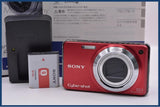 【動作保証】 ソニー SONY Cyber-shot DSC-W270 5x 元箱、バッテリー、充電器、取扱説明書付属 同梱無料 #ak780