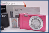 【動作保証】 ソニー SONY Cyber-shot DSC-W810 6x 元箱、バッテリー、充電器、取扱説明書付属 同梱無料 #ak783