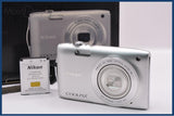 ニコン Nikon COOLPIX S3300 6x 元箱、バッテリー付属 同梱無料 #ak950